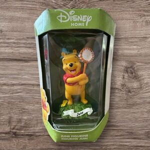 Disney Home Winnie the Pooh June Figurine Enesco 2000 Calendar Month Boxed